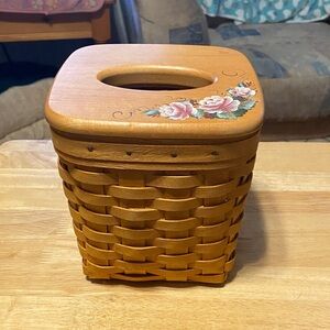 Longaberger tissue box holder